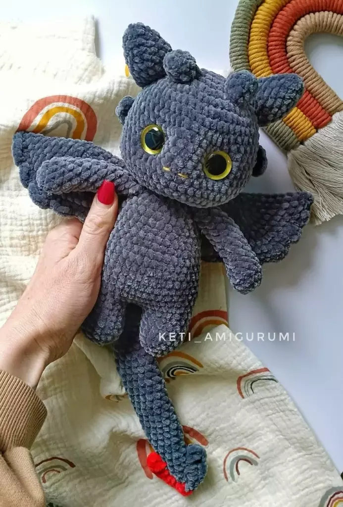 Crochet plush Toothless Crochet plush Toothless