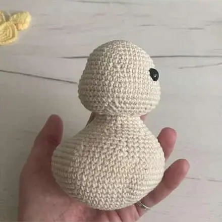 Crochet duck assembly