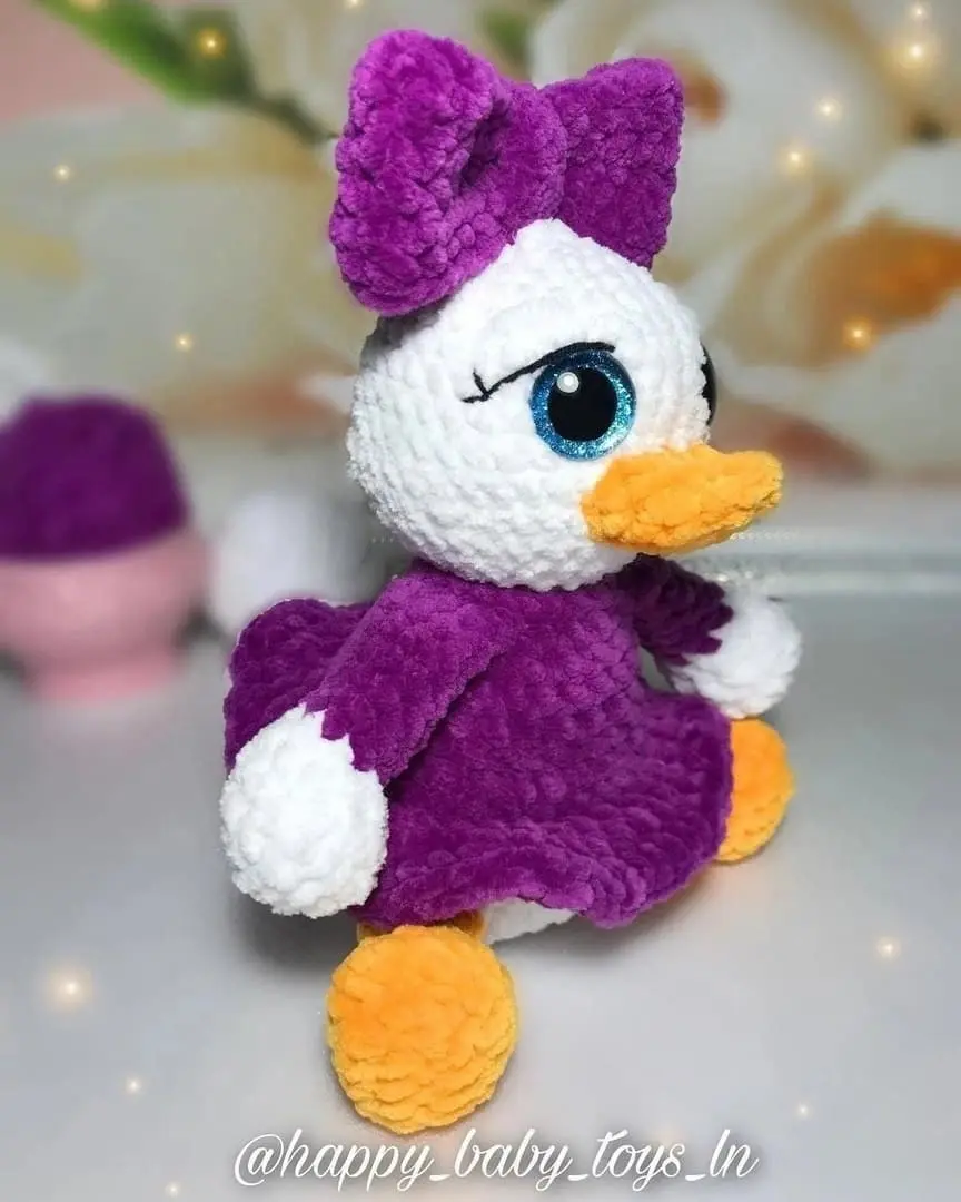 Crochet sweet duck free pattern