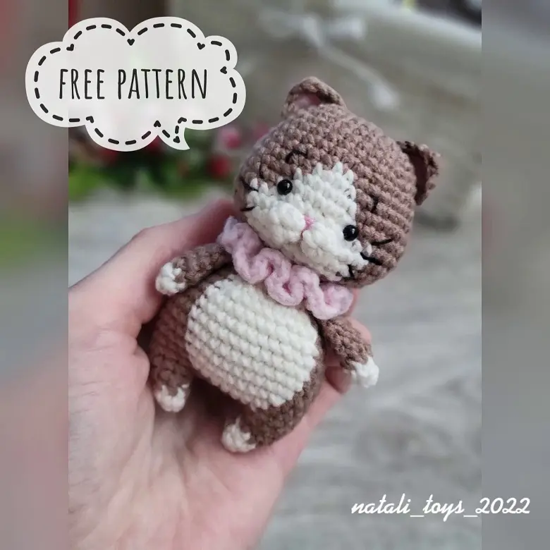 Little kitten free amigurumi pattern