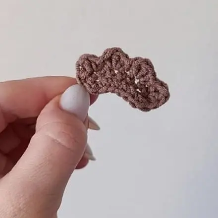 Crochet chicken: wing Crochet chicken wing