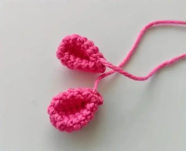 Crochet panther pattern: ears Crochet panther pattern ears