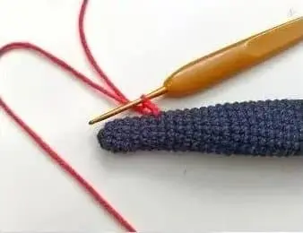 Crochet Toothless tail tutorial Crochet Toothless tail tutorial