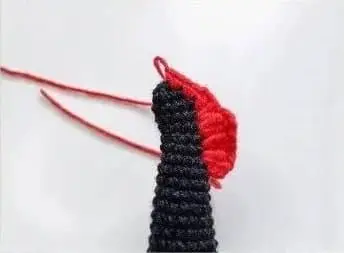 Crochet tailfin Crochet tailfin
