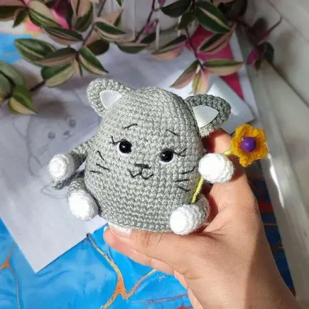 Cute crochet cat Cute crochet cat