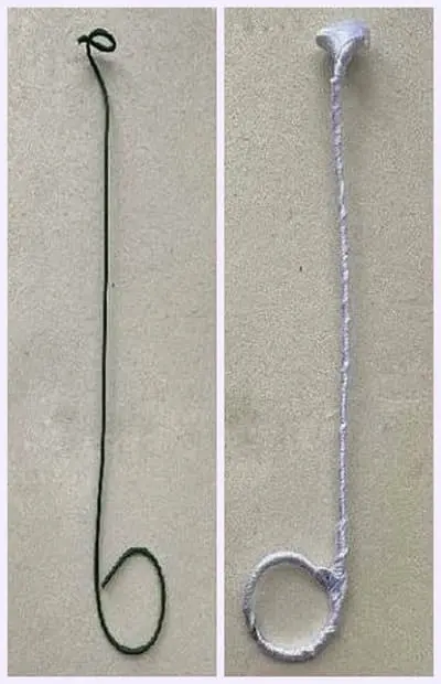 Wrapping a wire for amigurumi