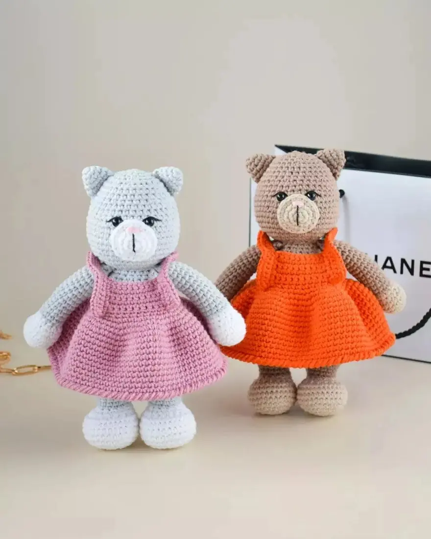 Gracie the kitty amigurumi pattern