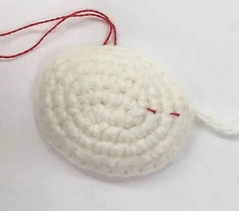 Amigurumi reindeer: muzzle Amigurumi reindeer muzzle