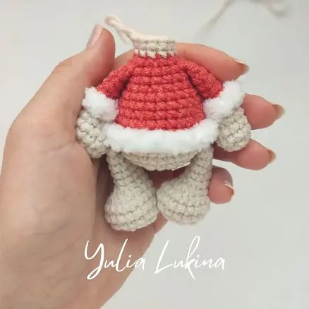 Crochet bear tutorial legs and body