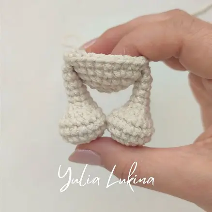 Crochet bear tutorial legs