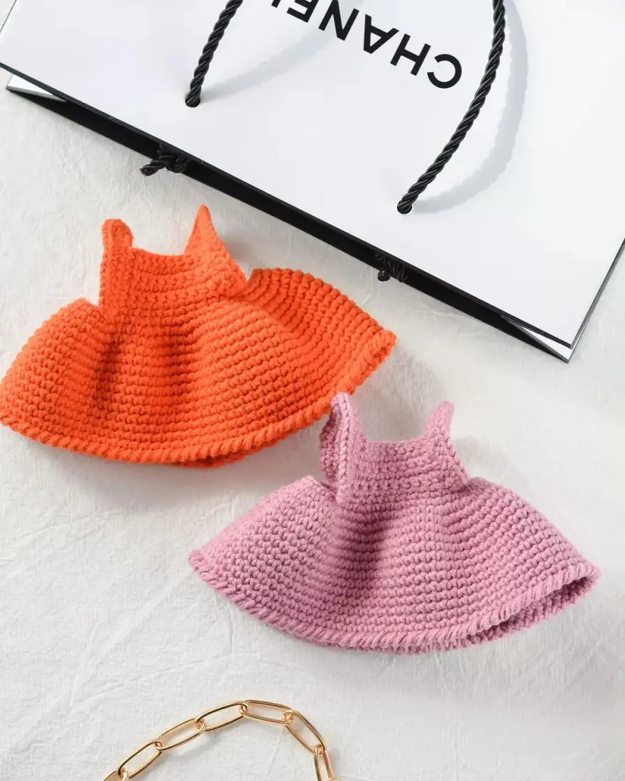 Crochet dress for a toy