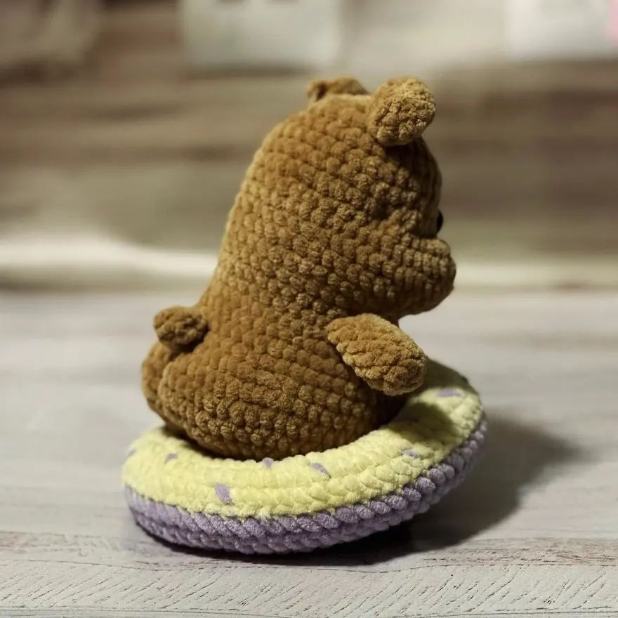 Crochet hamster amigurumi