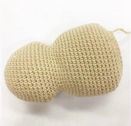 Crochet reindeer: head and body Crochet reindeer head and body