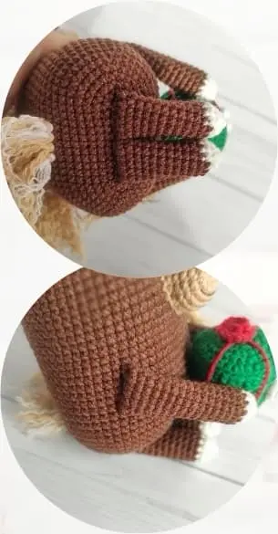 Amigurumi horse assembly
