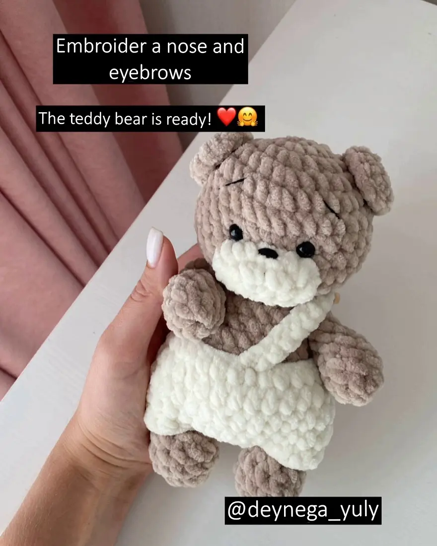 Crochet teddy bear free pattern Crochet teddy bear free pattern