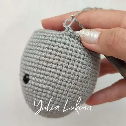 Crochet cat pattern body