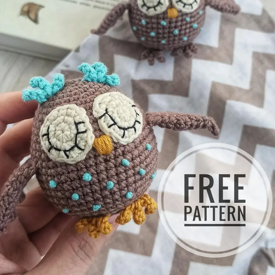 Amigurumi owl free pattern