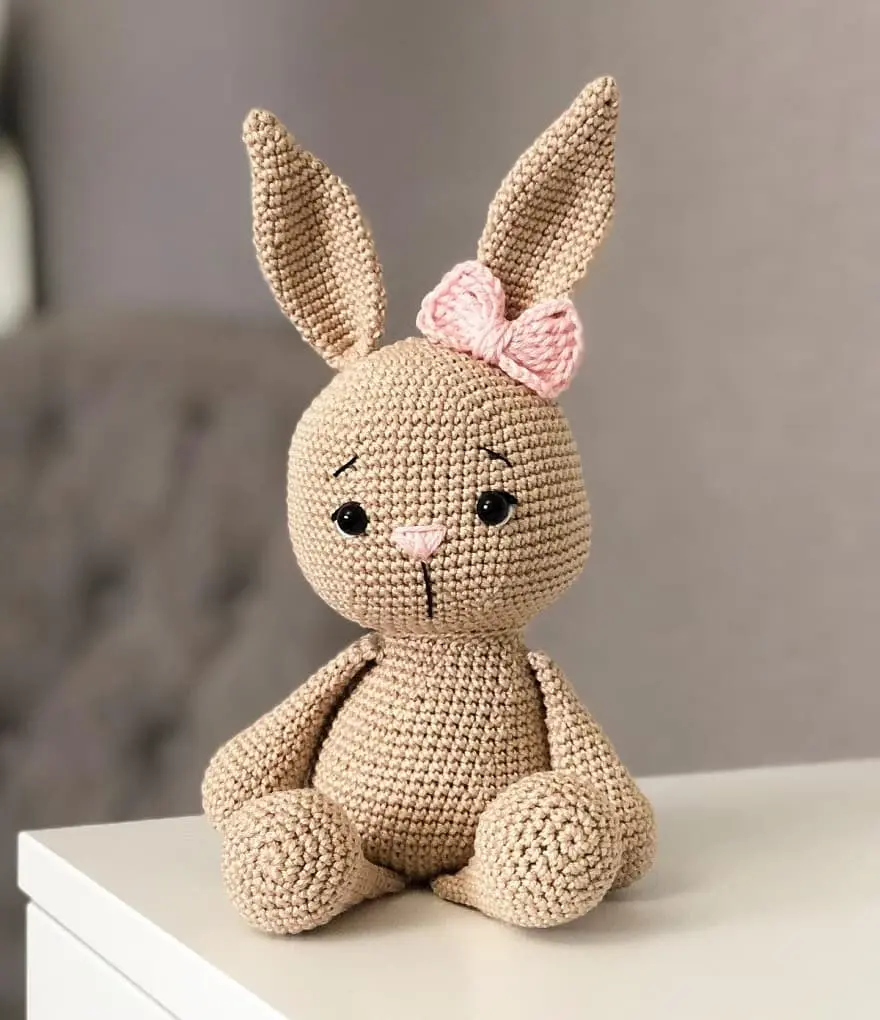 Lovely bunny amigurumi