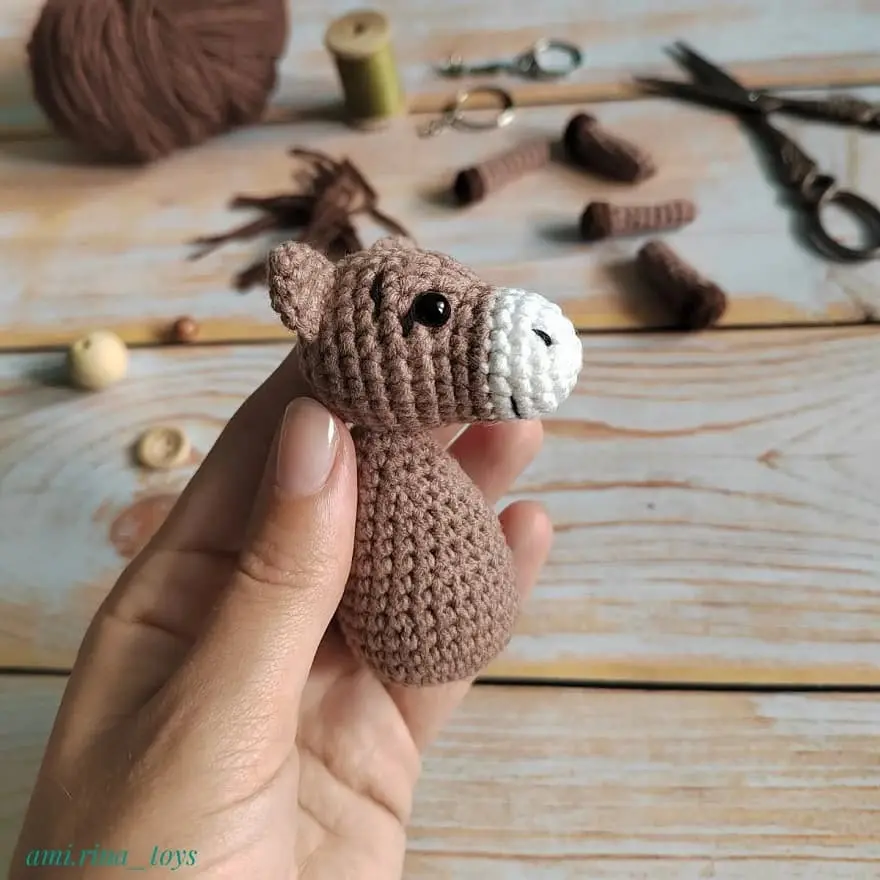 Amigurumi horse free pattern