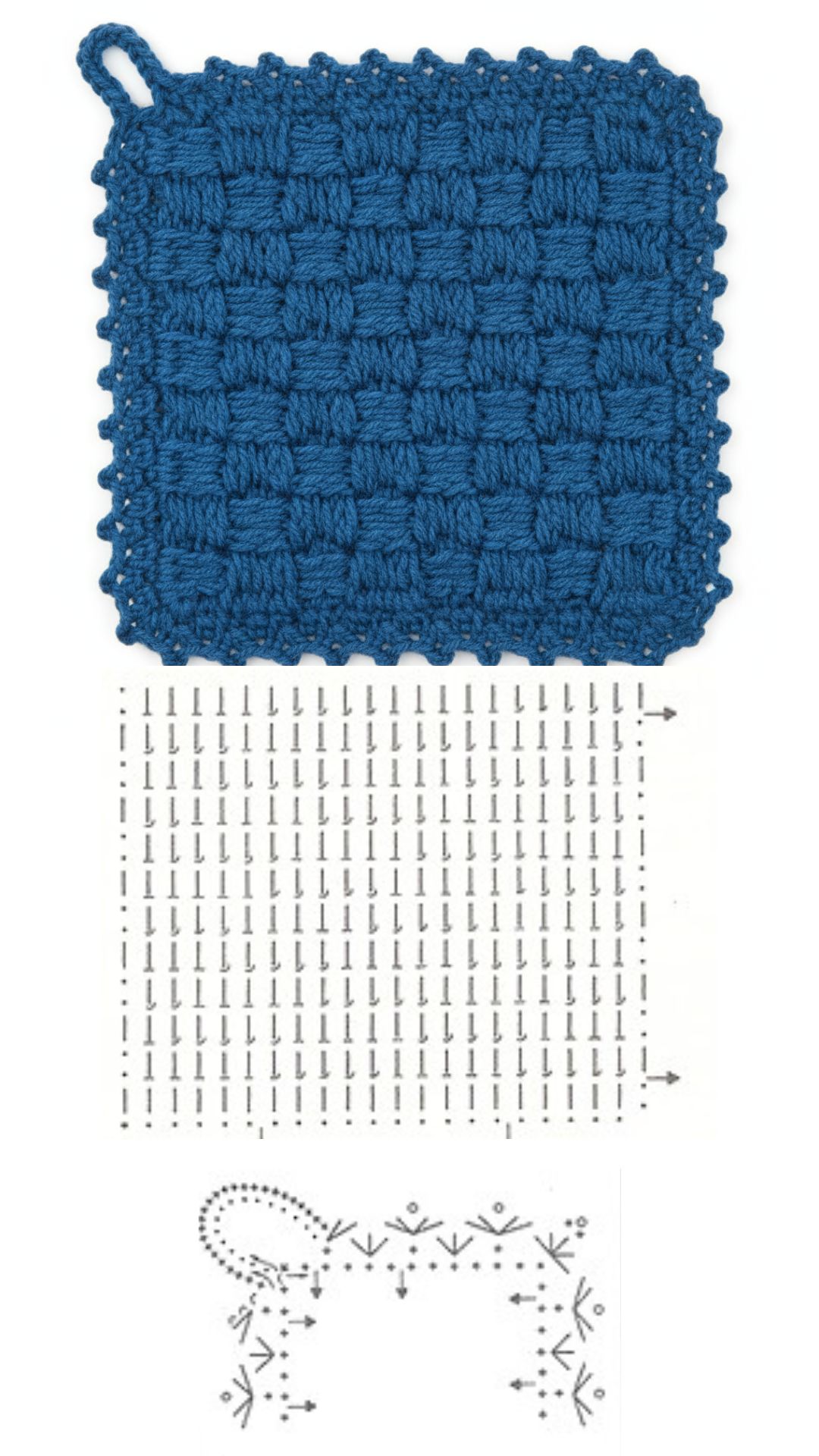 Crochet Dishcloth Free Pattern
