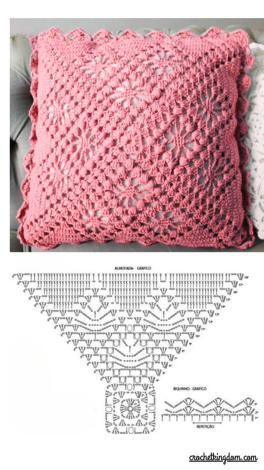 7 Crochet Pillow Patterns FREE – (Download PDF)