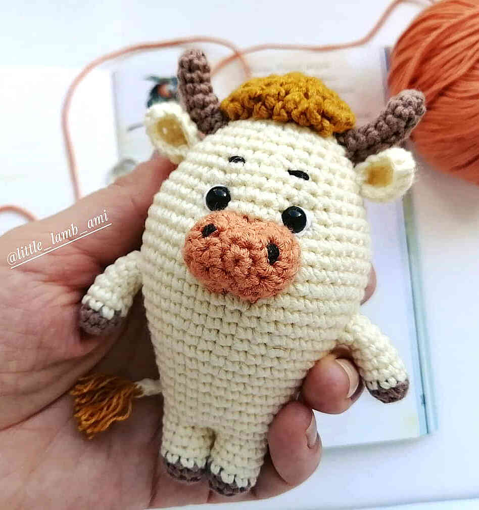 Amigurumi Bull Free Crochet Pattern