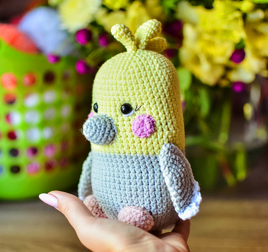 Amigurumi Cute Parrot Free Crochet Pattern