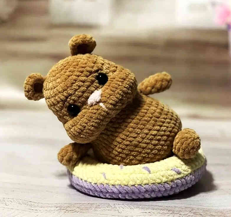 Amigurumi Hamster And Donut Free Crochet Pattern