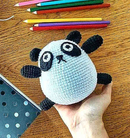 Amigurumi Sweet Panda Free Crochet Pattern
