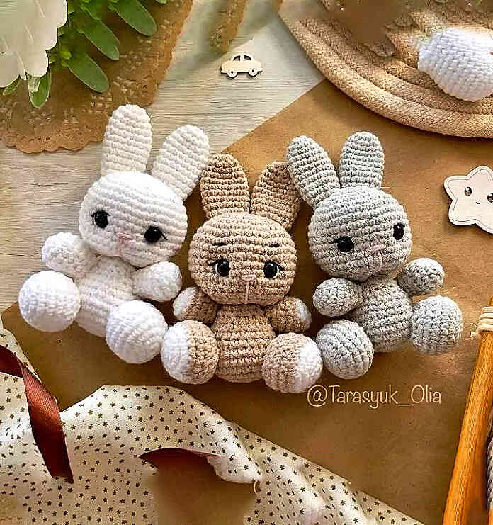 Amigurumi Sweet Bunny Free Crochet Pattern