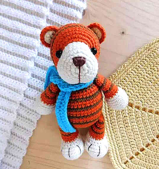 Amigurumi Little Tiger Free Crochet Pattern