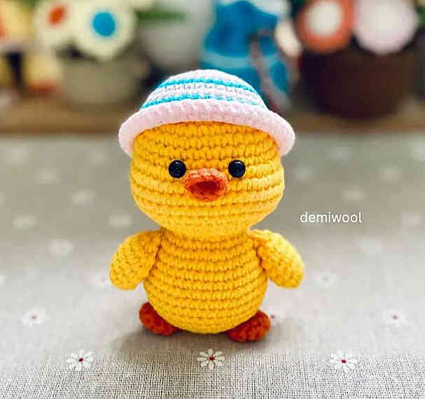 Amigurumi Little Duck Free Crochet Pattern