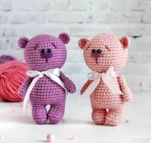 Amigurumi Sweet Teddy Bear Free Crochet Pattern