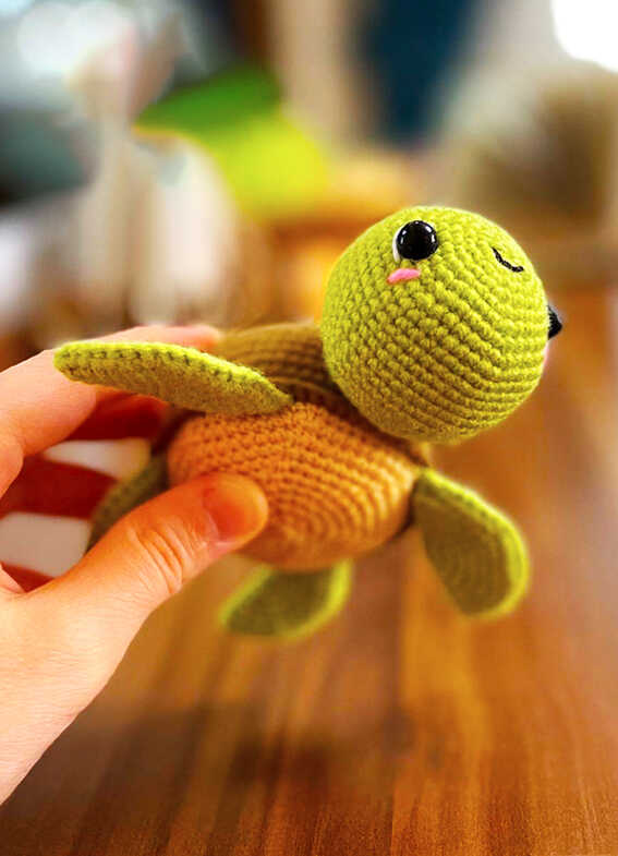 Amigurumi Cute Turtle Free Crochet Pattern