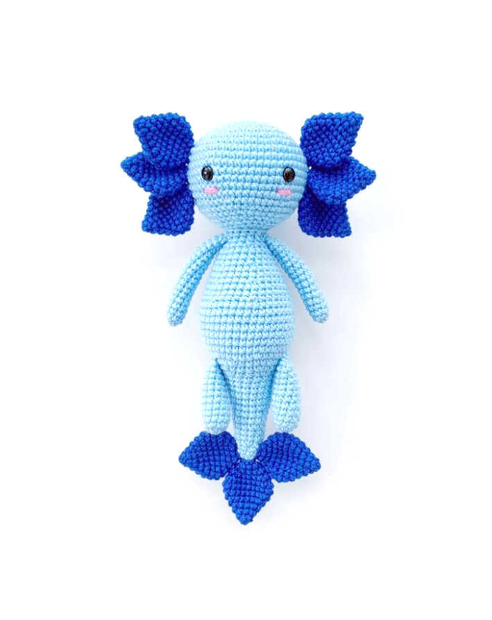 Amigurumi Axolotl Crochet Free Pattern