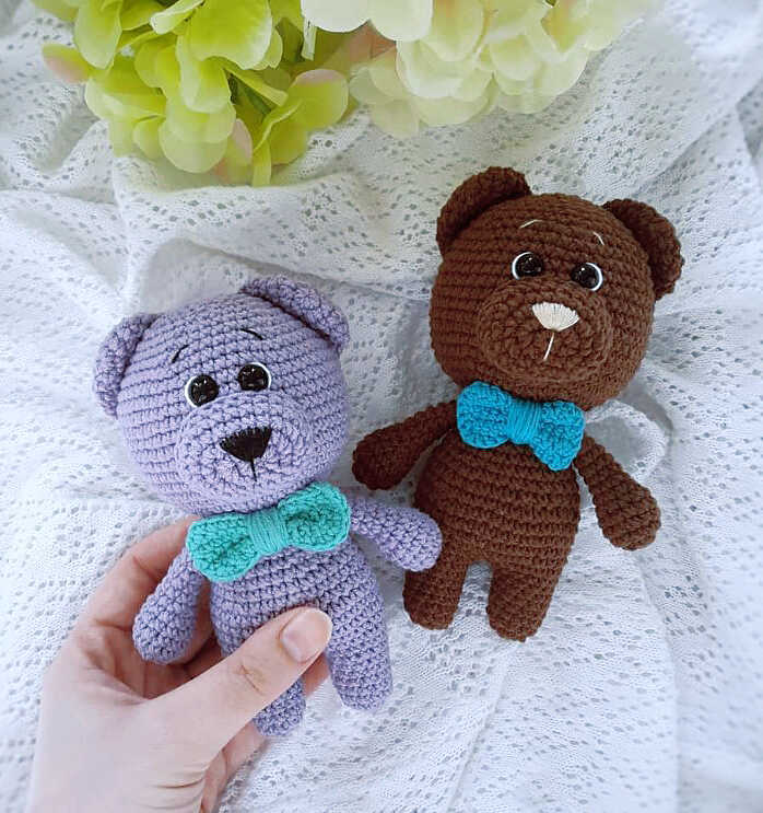 Amigurumi Teddy Bear Crochet Free Pattern