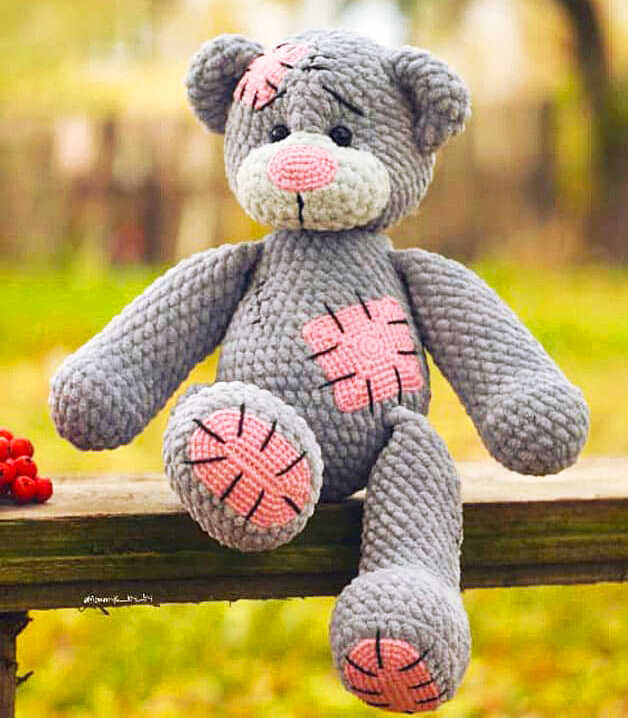 Crochet Teddy Bear Amigurumi Free Pattern