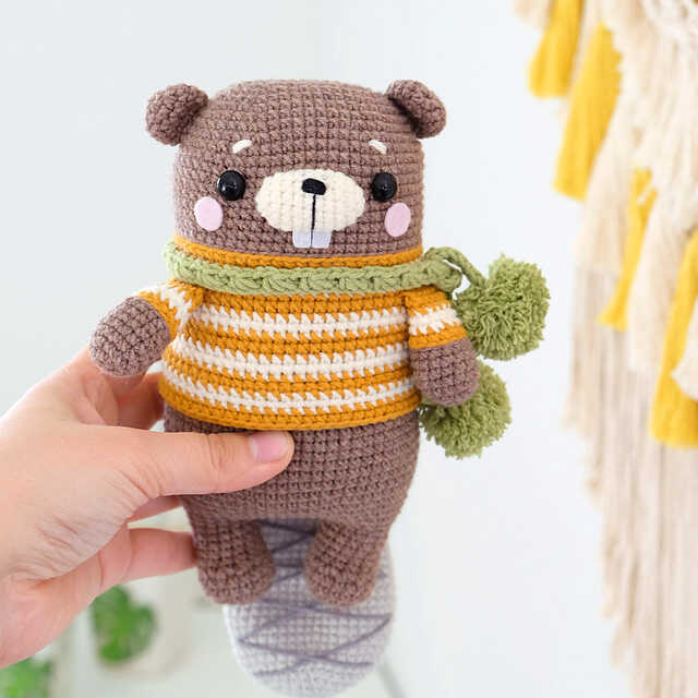 Amigurumi Beaver Crochet Free Pattern