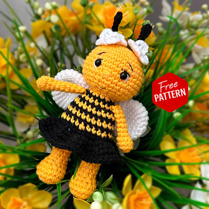 Amigurumi Bee - Free Crochet Pattern