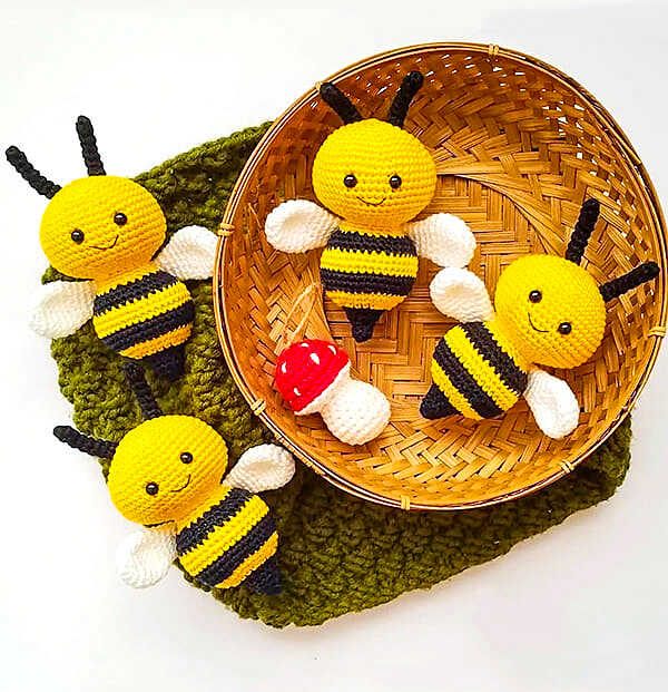 Amigurumi Bee Free Pattern