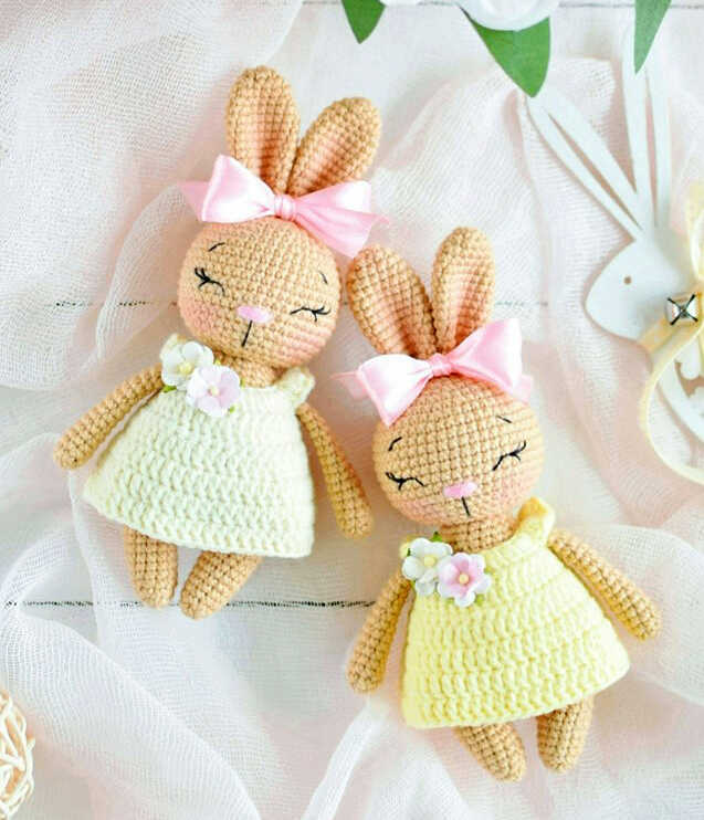 Crochet Bunny Amigurumi Free Pattern