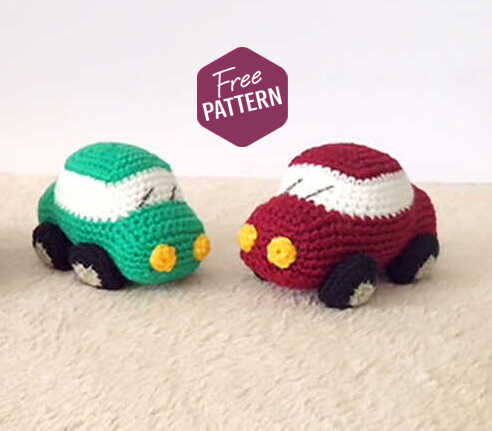 Free Crochet Car Amigurumi Pattern