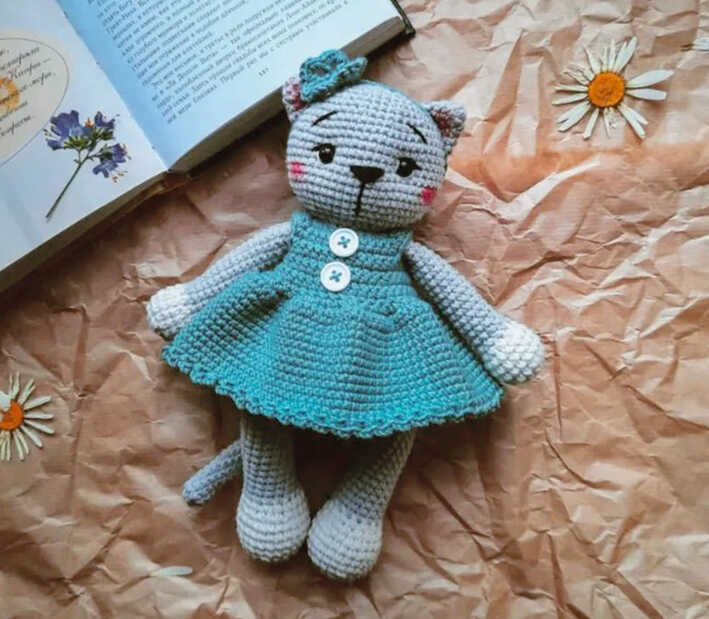 Crochet Cat Free Amigurumi Pattern