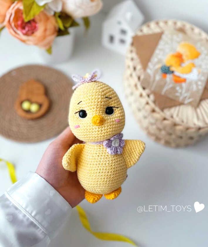 Amigurumi Chick Crochet Free Pattern