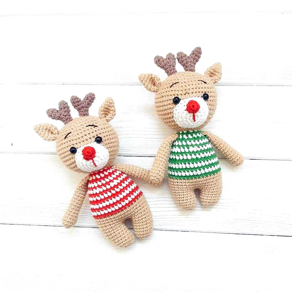 Amigurumi Reindeer Free Pattern