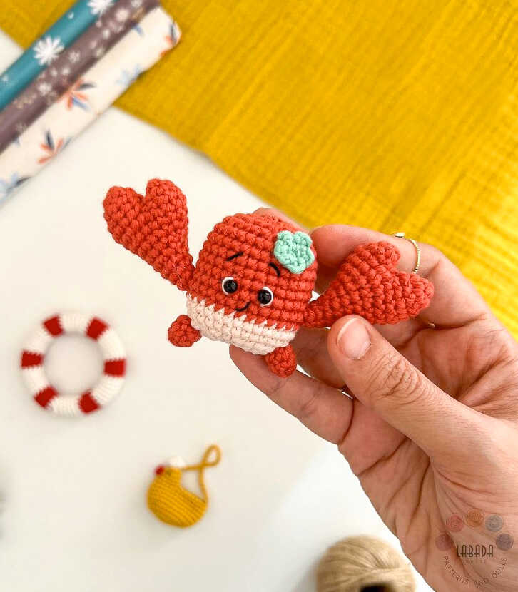 Amigurumi Cute Crab Free Pattern
