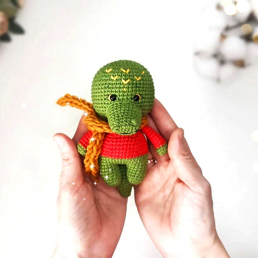 Amigurumi Crocodile Free Pattern