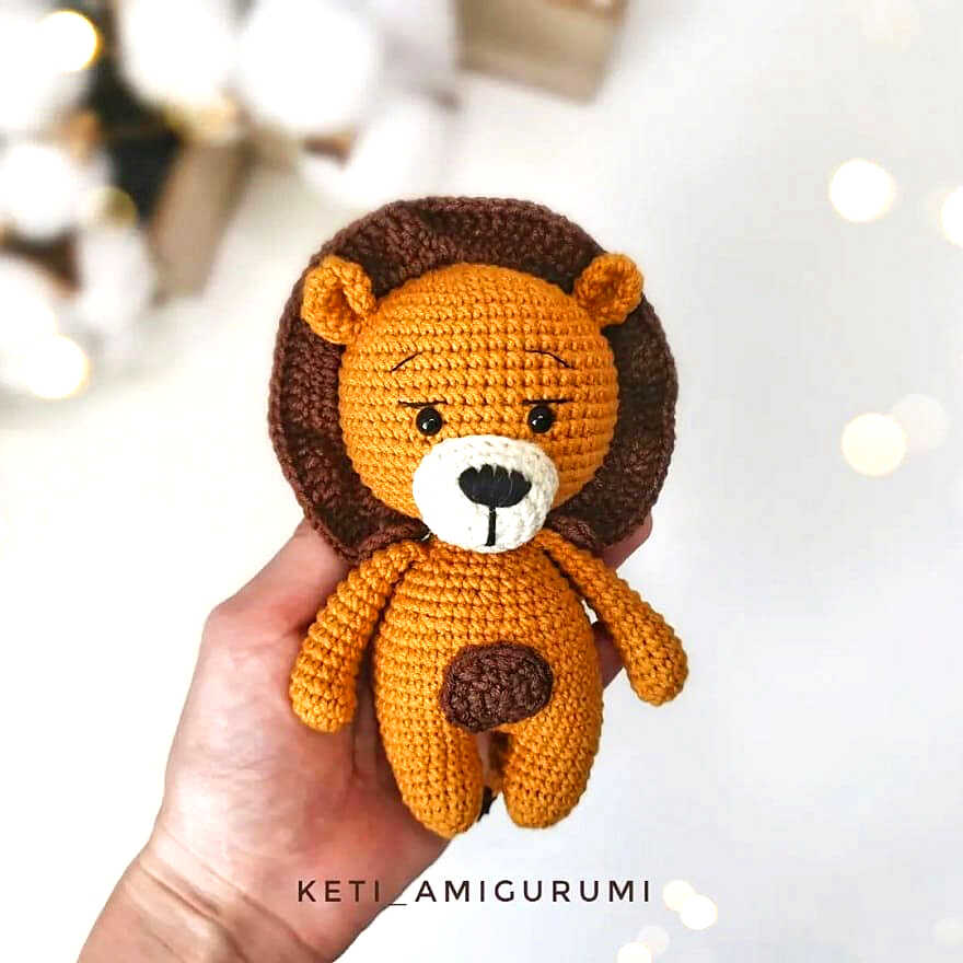 Amigurumi Cute Lion Free Pattern