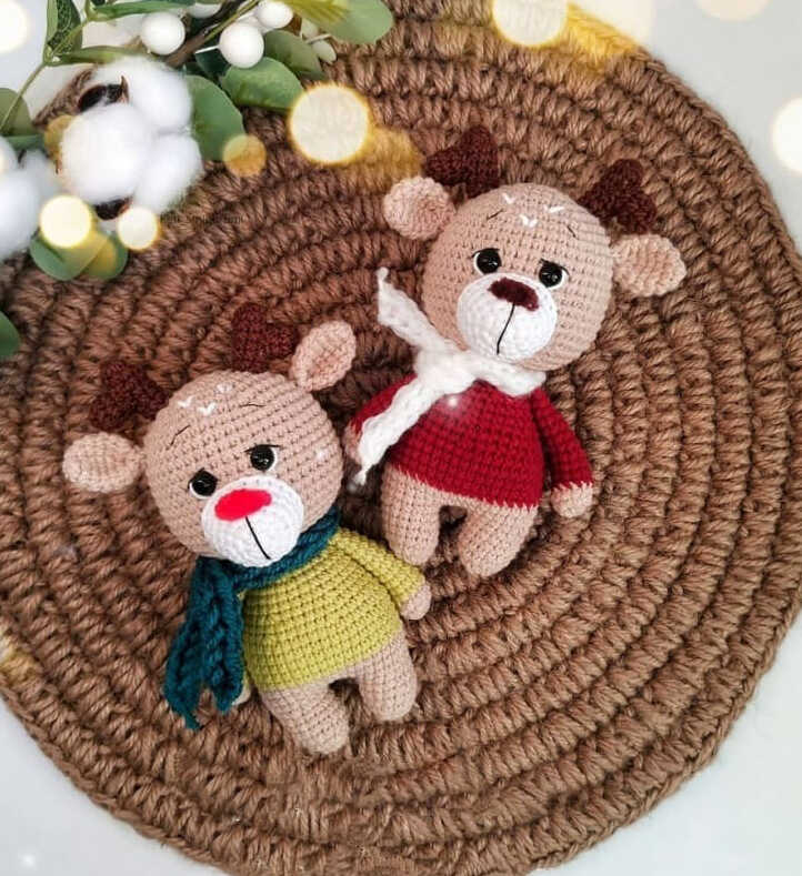Amigurumi Deer Crochet Free Pattern