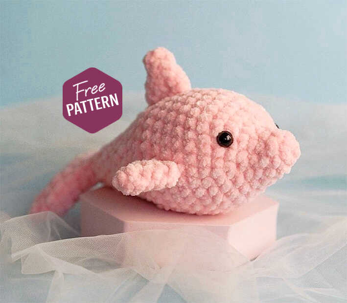 Amigurumi Dolphin Free Crochet Pattern